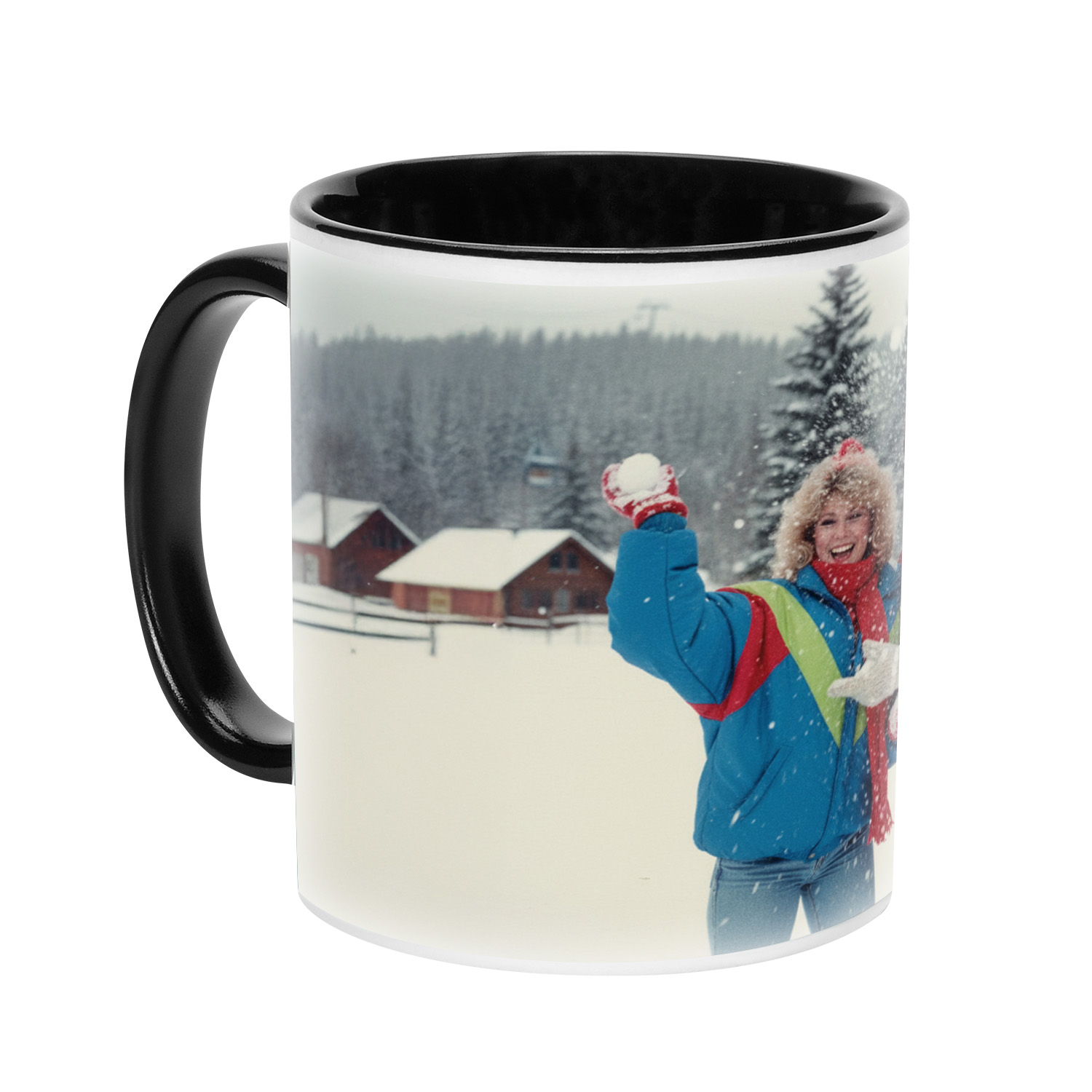 Black Ceramic Mug 11 oz.