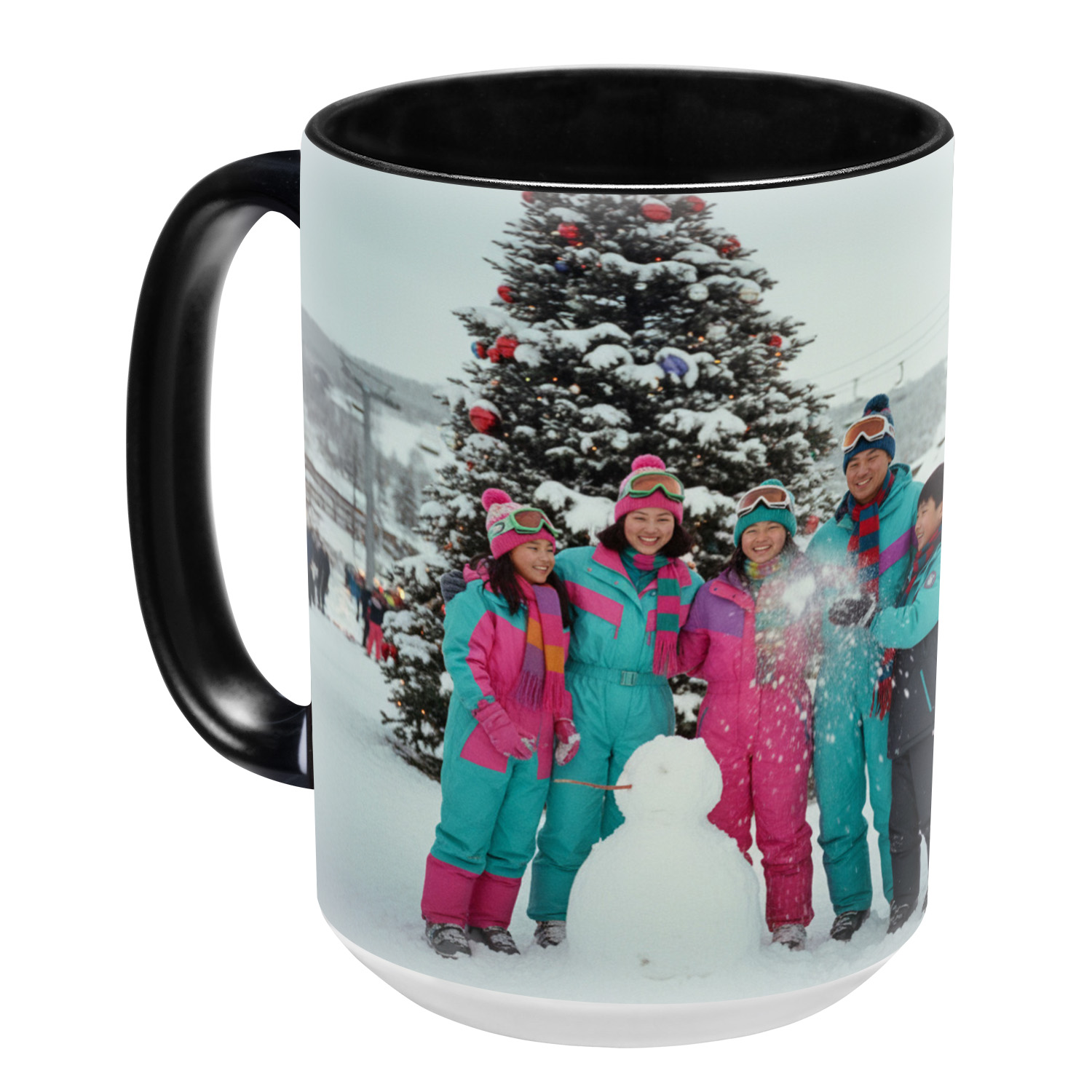 Black Ceramic Mug 15 oz.