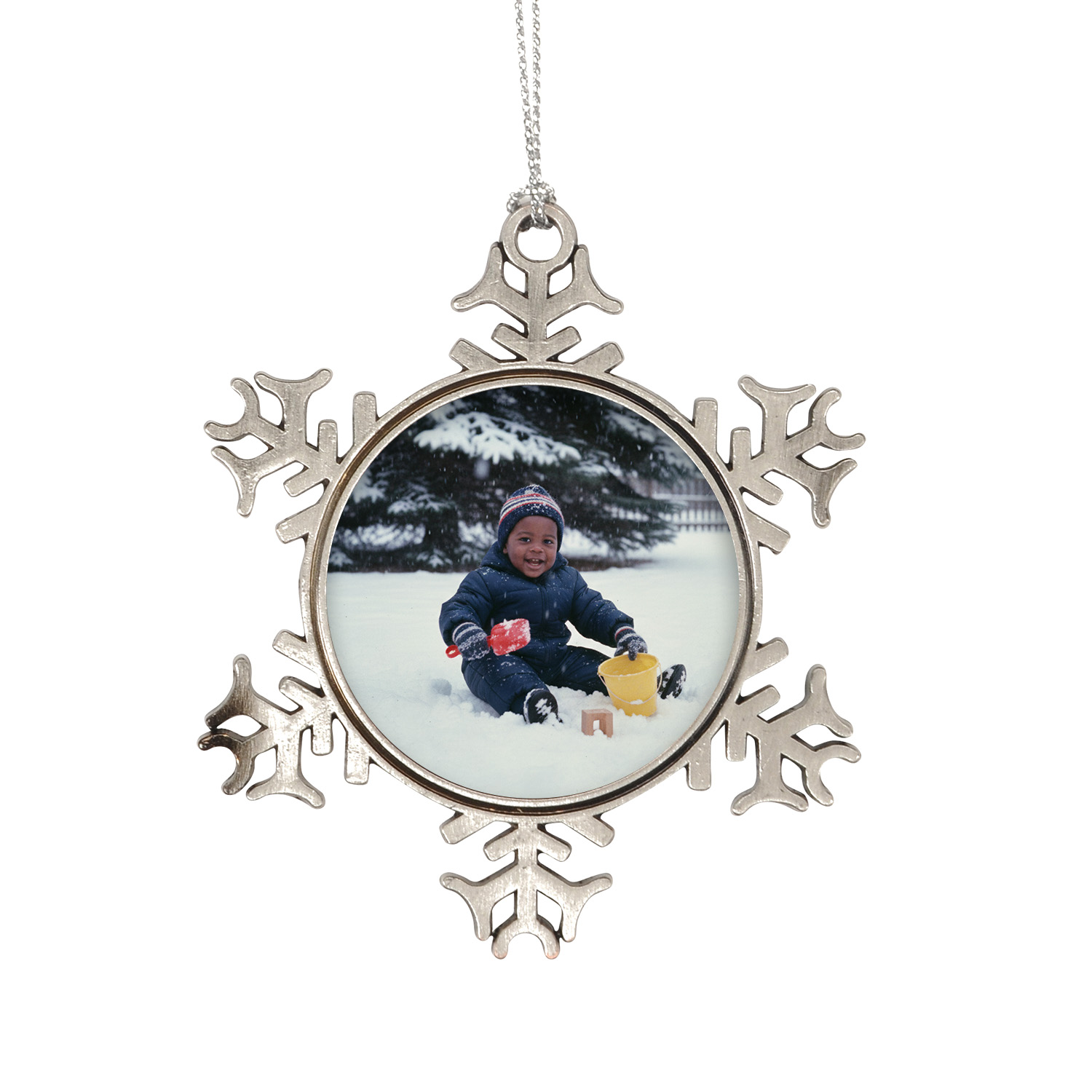 Metal Snowflake Ornament