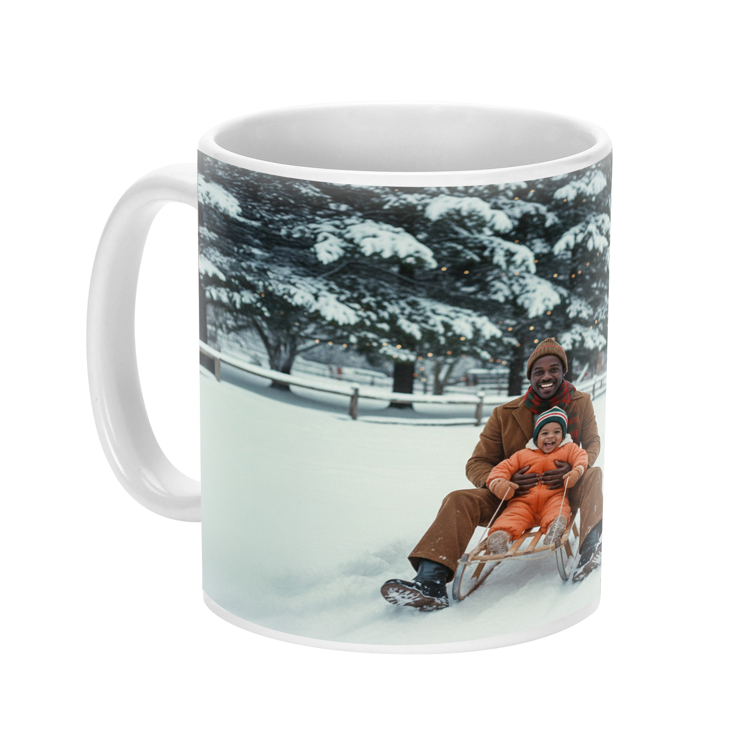 White Ceramic Mug 11 oz.